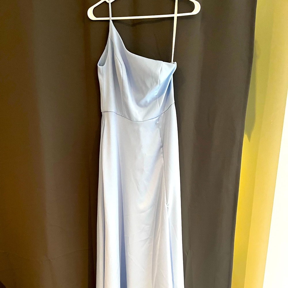 Light Blue David’s bridal gown